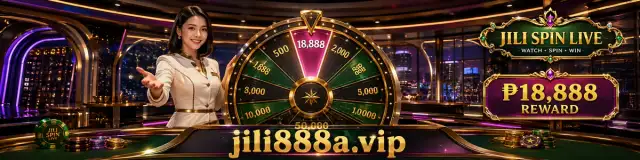 JILI888 live casino world with warm table lighting